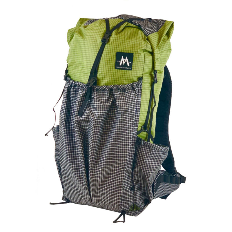 The MLD Burn backpack in Avocado UltraGrid