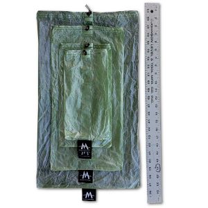 MLD Cuben Fiber Stuff Sack Sizes