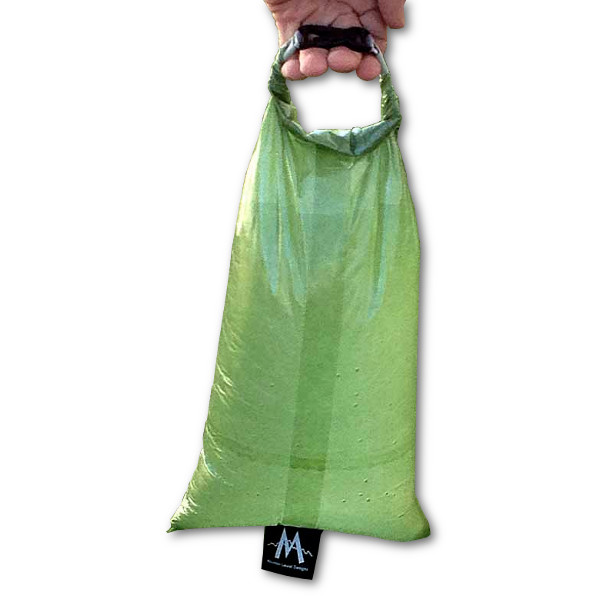 MLD Cuben Fiber Dry Bag Holding Water