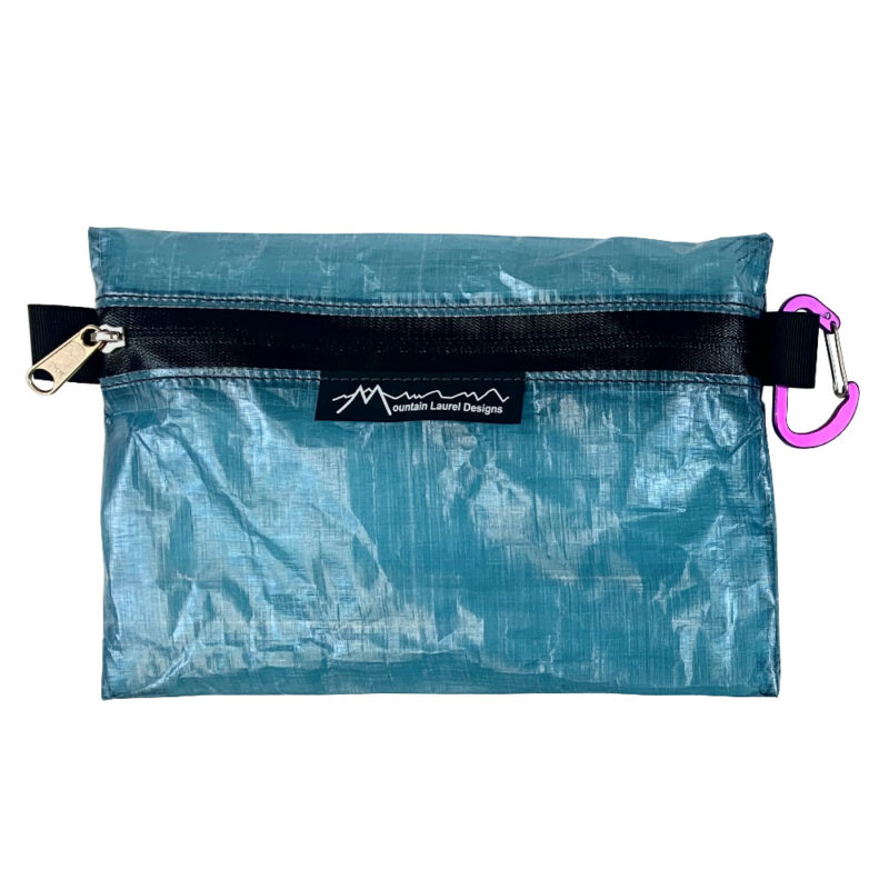 An MLD Zip Pouch in Blue