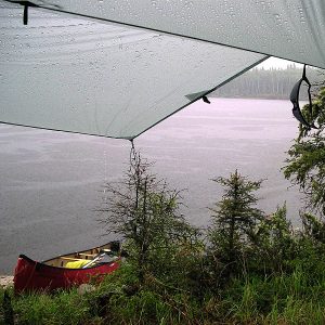 Super Tarp In the Rain