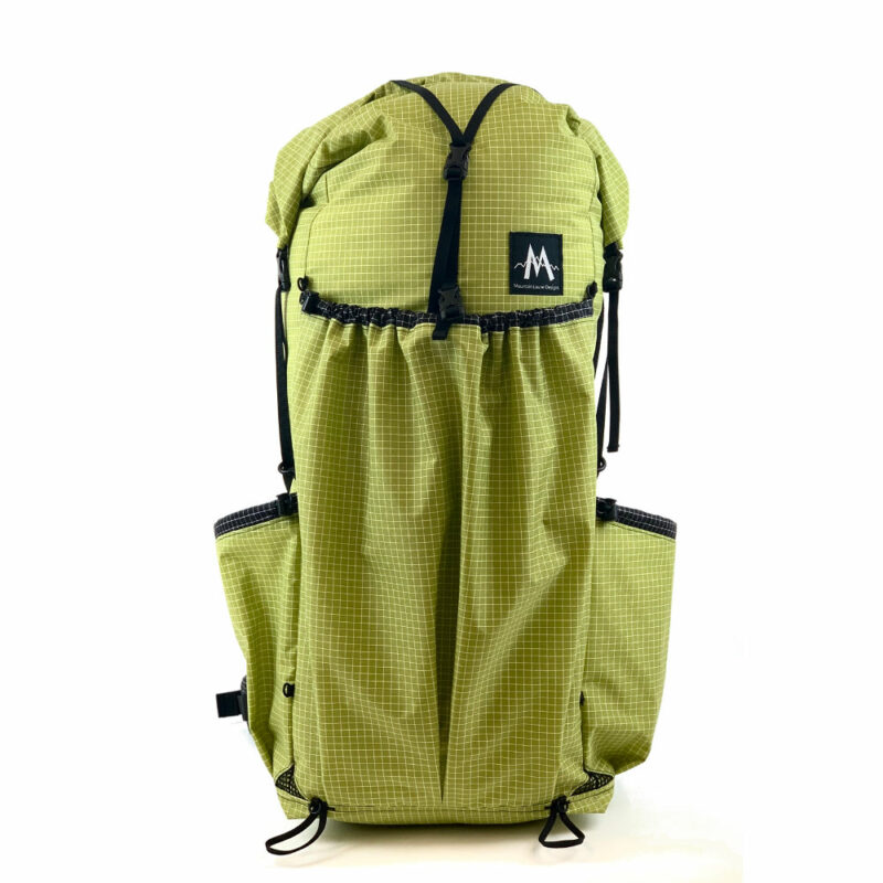A front view of the MLD Exodus in Wasabi Green