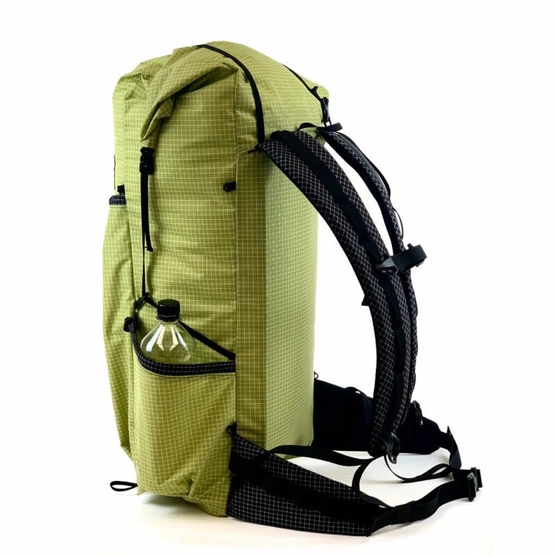 A left side view of the MLD Prophet in Wasabi Green