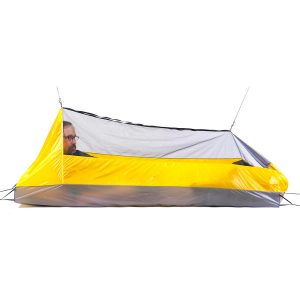 Tall Man Chillin' in the Bug Bivy 2