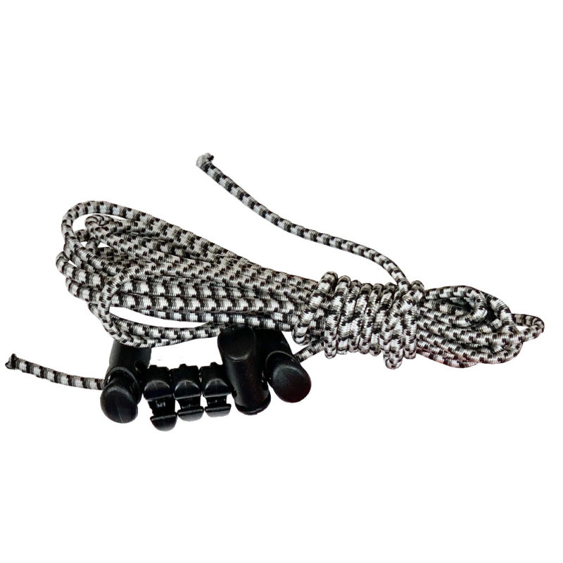 Bungee Cord in Speckled (Black, White, and Grey)