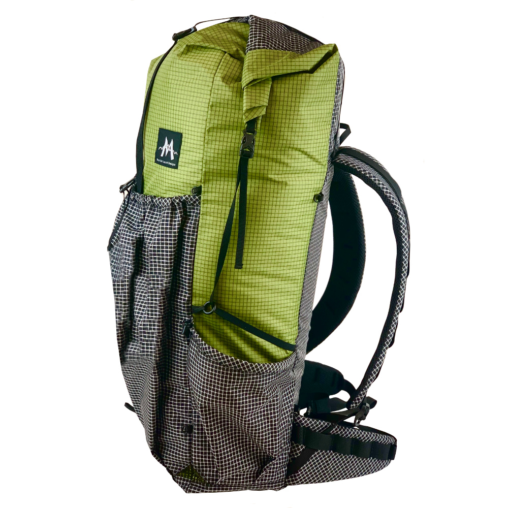 The MLD Prophet backpack in Avocado UltraGrid