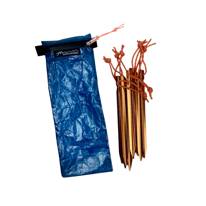 DCF Zip Sack: Blue